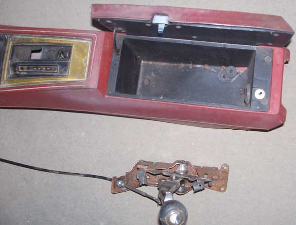 1970-1972 Oldsmobile Cutlass Console Chrome Plate Insert – For Automatic Transmission